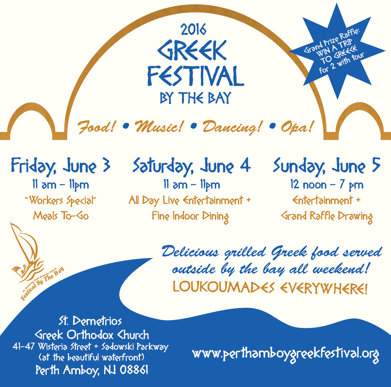 Greek Festival by the Bay, Perth Amboy NJ « Your complete guide to NJ